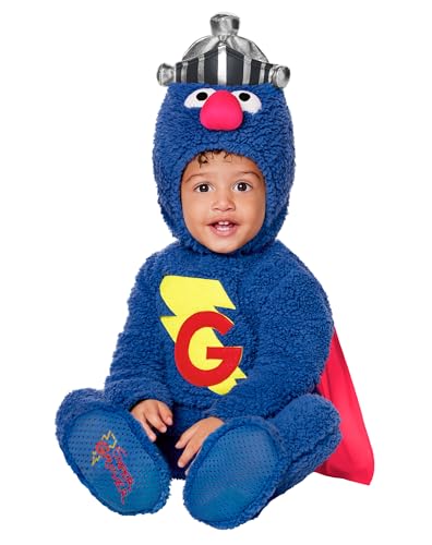 Disfraz Baby Super Grover de Sesame Street para Bebés