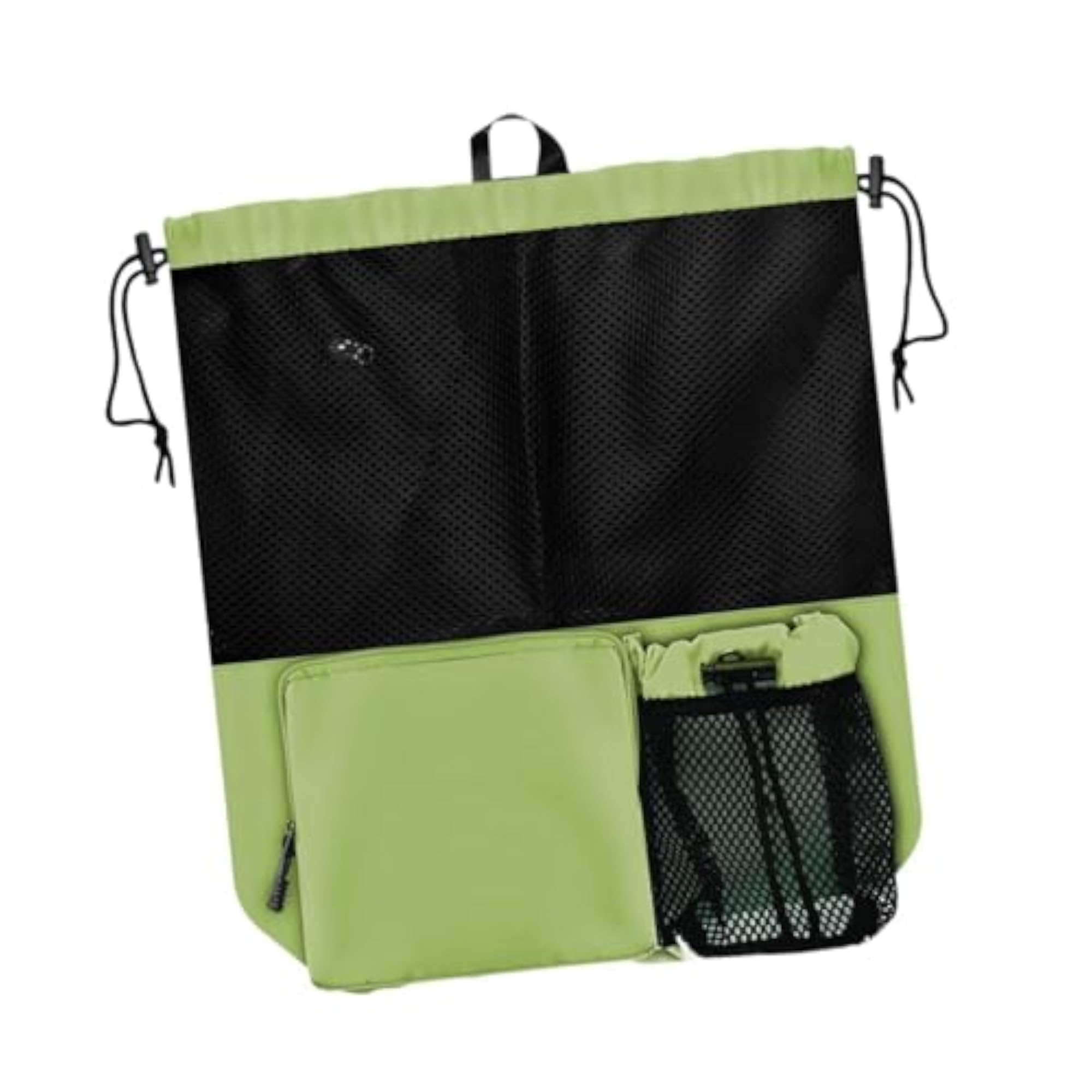 Mesh Drawstring Backpack for Travel and Gym