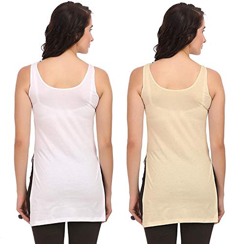 Image of ICEDIVE Women's Cotton Stretch Camisole | Fabulous Inners | Soft,Lightweight & Breathable Fabric |Ideal,Layering, Sleepwear & Lounge Use in,