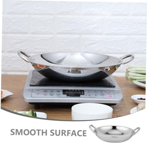 Wok de acero inoxidable SHOWERORO para cocina miniatura 6