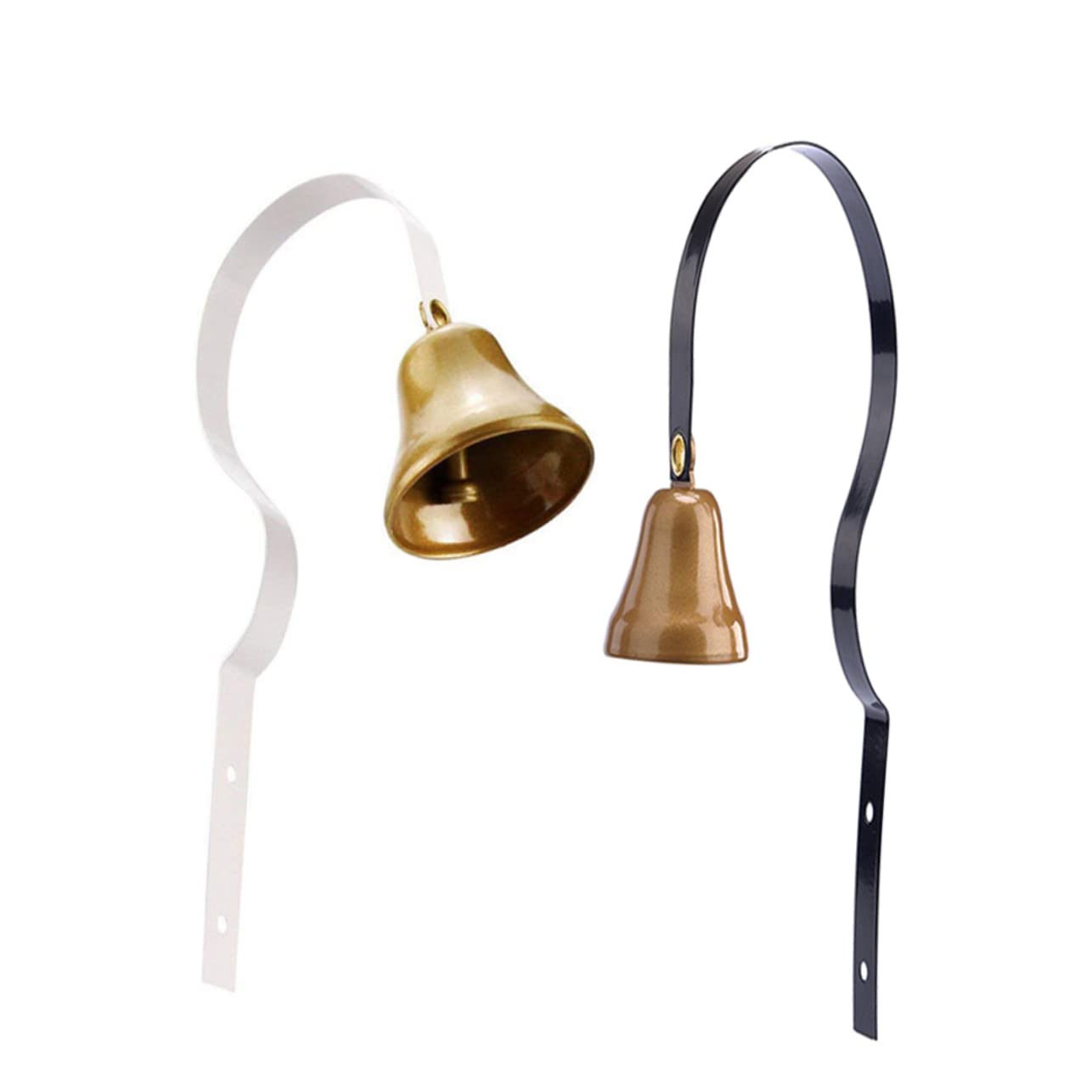 STOBOK 4piezas Timbre para Perros De Metal Entrenamiento De Potty y Housetraining Diseño Elegante para Comunicación Mascotas