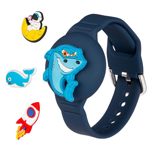 Dingfeiyu Airtag Pulsera niño Impermeable, Correa protección Silicona airtag...