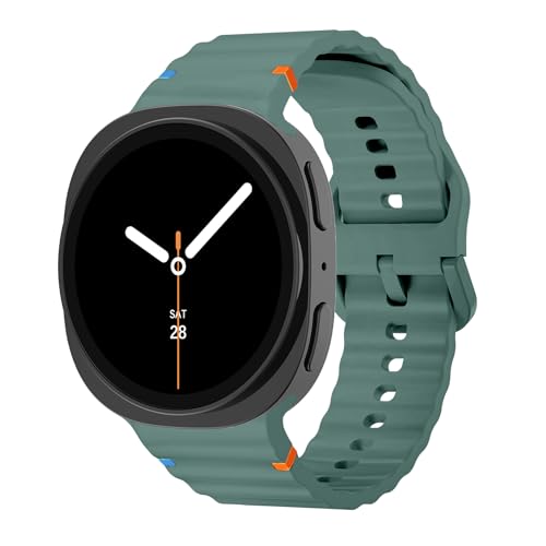 Silicone Sport Band for Samsung Galaxy Watch 9 8 40mm 44mm/8 Classic 46mm