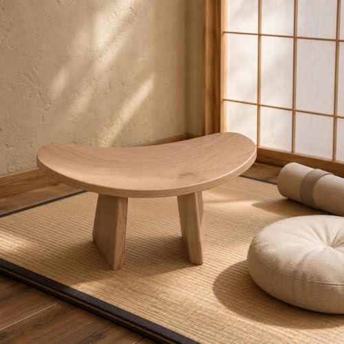 Tabouret assis à genoux contre le mal de dos petit modèle bois Gralara