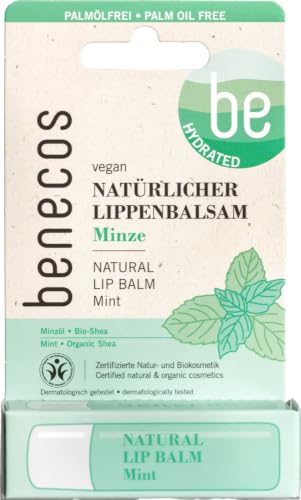 benecos Lip Balm Minze Blister 1 x 1 StĂĽck