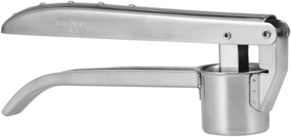 Cabilock Ergonomic Garlic Press Multi-purpose Garlic Mincer Ginger Crusher Dishwasher Safe for Cooking