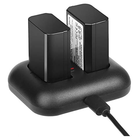 ENEGON Batería de Repuesto y Cargador rápido para Sony NP-FW50 Cover