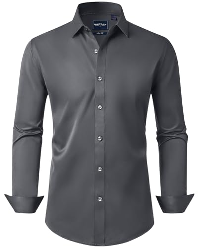 Chemises habillées à manches longues pour homme pour en finir avec les plis de costume