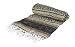 Authentic 6' x 5' Mexican Siesta Blanket (Brown)