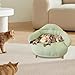 Hundestuhl – Haustiersofa | Eckhundebett | Sofas und Stühle für Hunde | Hundesofabett | Abnehmbare Couch Hundebett Hundesofa Couch | Weicher Haustiercouchstuhl, atmungsaktives Katzennestbett für das W