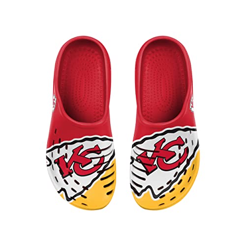 Image of FOCO Men's NFL Team Logo Garden Water Sandals Shoes Slipper Clogs