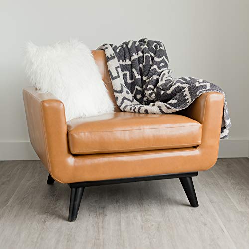 Saranoni Large Home Throw Decorative Double-Layer Bamboo Blanket 50" X 60 (Mudcloth) #TOP5