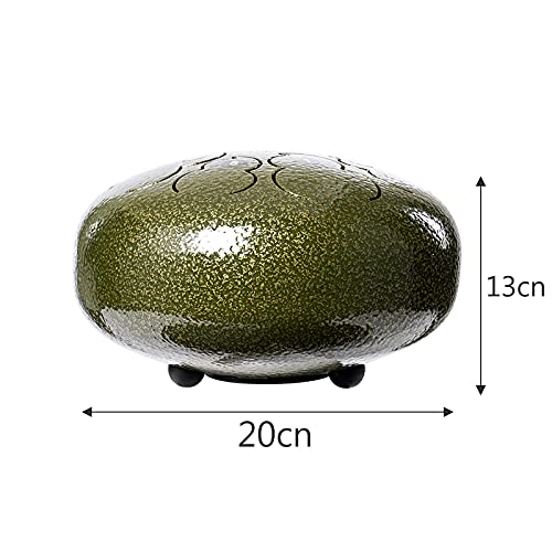 Tambour à langue en acier, instrument de percussion à tambour Handpan 8 notes de 8 pouces avec sac de transport, livre… - Les Beatles, Paul McCartney, John Lennon, RIngo Starr, George Harrison Tambour à langue en acier, instrument de percussion à tambour Handpan 8 notes de 8 pouces avec sac de transport, livre… – Image 3