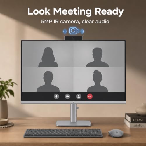 Image of HP OmniStudio X All-in-One Desktop Computer GeForce RTX 4050 31.5 inch 4K UHD Display Intel Core Ultra 7 155H Win 11 Pro (4TB SSD|96G RAM|RTX4050)