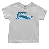 Expression Tees Toddler Keep Pounding 5/6T Toddler White T-Shirt