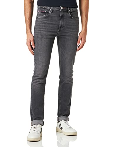 Tommy Hilfiger Herren Jeans Slim Bleecker Stretch, Schwarz (Stoke Black),...