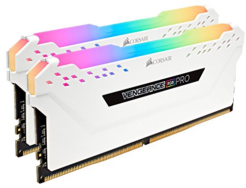Kit di Memoria RAM Illuminato RGB LED Vengeance RGB PRO 16 GB DDR4 3600MHz Bianco - RAM - Immagine 14