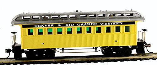 Model Power HO Old Time Coach, D&RGW CSM719008