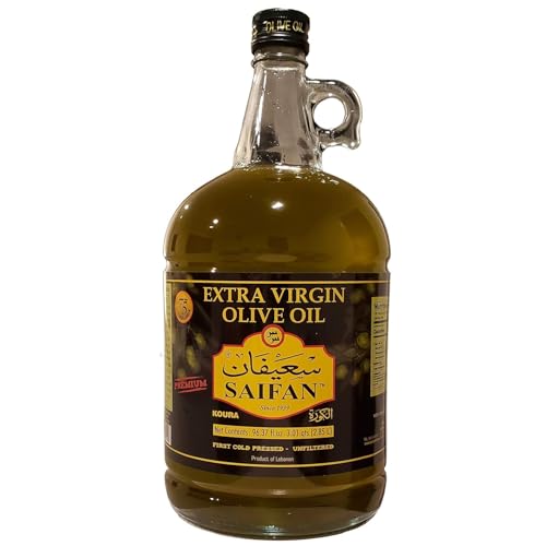 Saifan Extra Virgin Olive Oil 97oz, 2.85 L