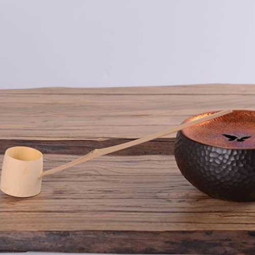 Mini cuchara de vertido con mango largo para dosificar té sin derrames 4