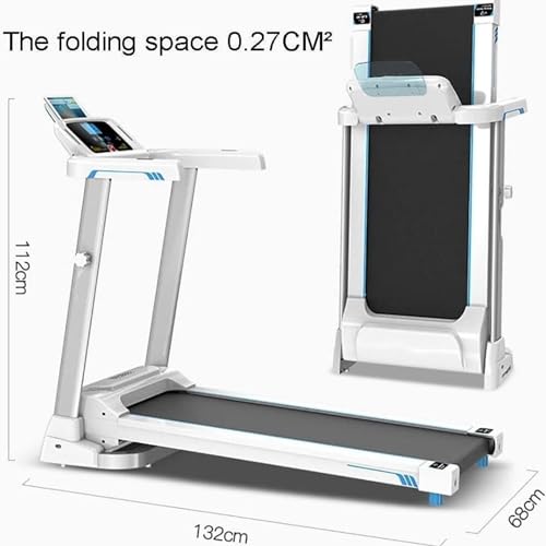 Image of Electric Treadmills,Folding Treadmill for Home,Running Machine with LCD Monitor,Walking Exercise Fitness Machine for Family & Office Workout