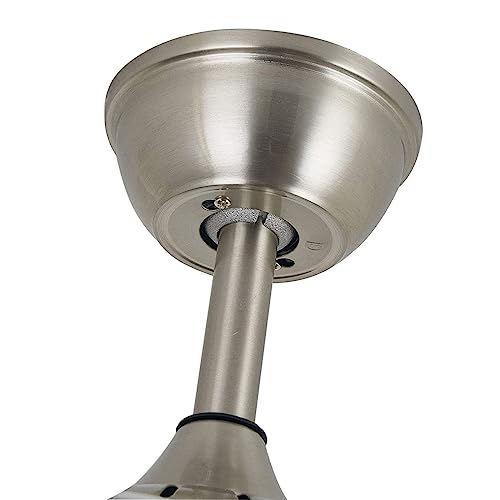 Ventilador de techo con luz LED que oculta aspas para restaurante 6