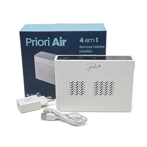 PrioriAir Gerador de ozônio bivolt para ambiente e veiculos