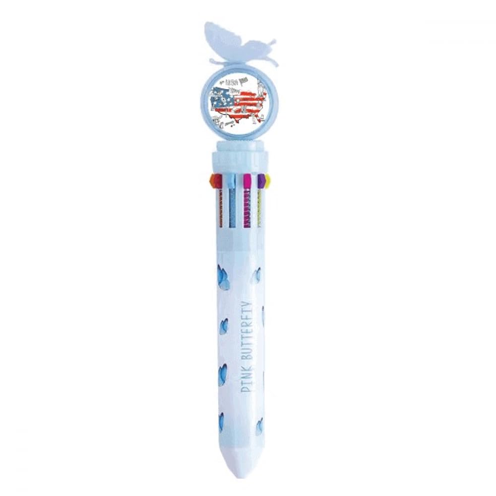 Stylo bille rétractable multicolore pour ne plus perdre ses fournitures - 4