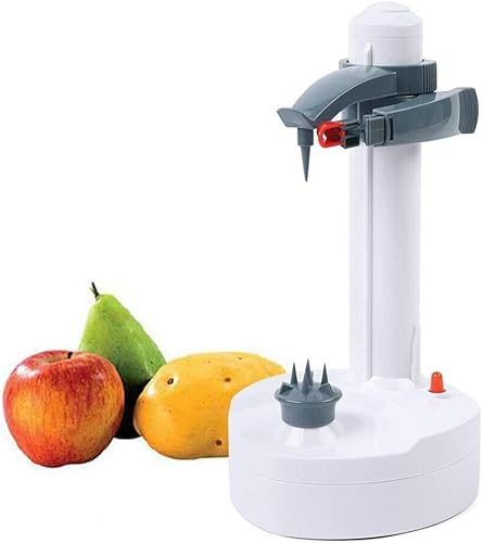 Electric Potato Peeler - Automatic Rotating Peeler Machine with 3 Blades for Fruits and Vegetables - Efficient Kitchen Peeling Tool egetables - Efficient Kitchen Peeling Tool for Easy Food Preparation