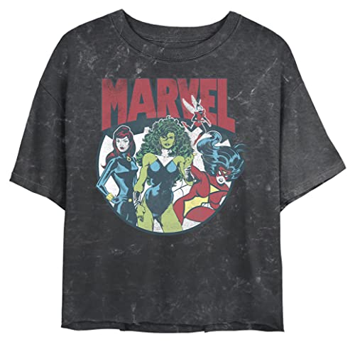 Marvel Gals T-Shirt Femme coton haut geek mode bande dessinée