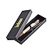 Handcrafted Rosewood Ballpoint Pen, Smooth and Easy Writing for Signature Calligraphy Executive Business Extra 1 black ink refill in Gift Box