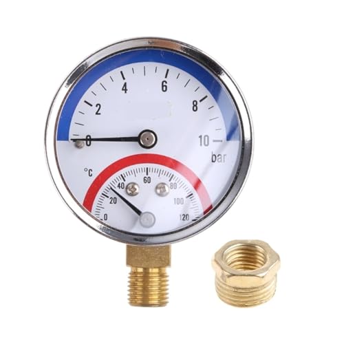 Manomètre et thermomètre de chauffage au sol G1 pour un confort thermique parfait