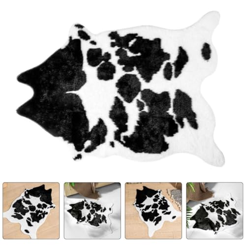 Tapis imitation peau de vache GALPADA au design premium - 7