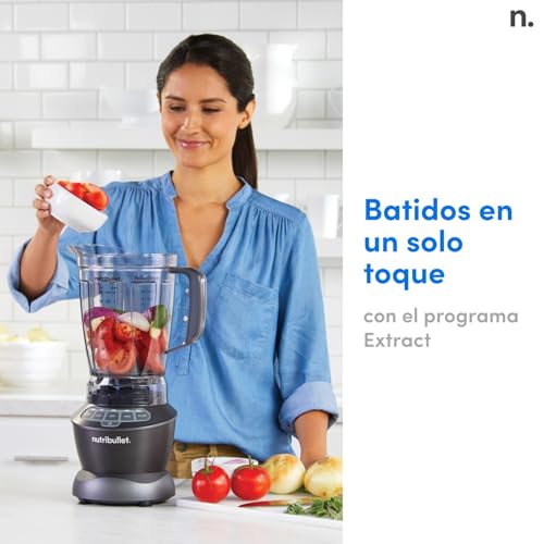 Batidora multifuncional de vaso nutribullet Blender Combo NBF500DG de 1200 W 5