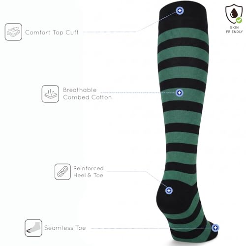 Image of Mysocks Unisex Knee High Stripe Socks