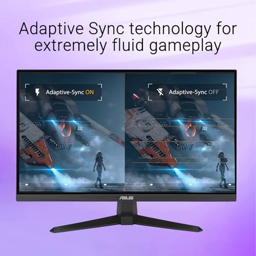 Image of ASUS TUF 24 inch FHD IPS Gaming Monitor, 144Hz, LED Display, 1ms, Adaptive-Sync, 125% sRGB, ELMB Sync, Variable Overdrive, DisplayWidget Center, HDMI, DisplayPort, Speakers, Flicker Free, Wall Mountable