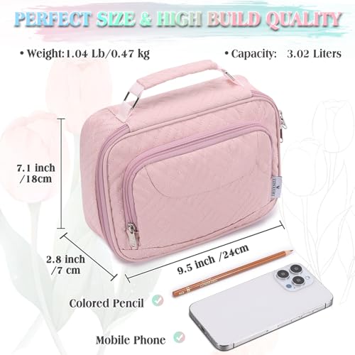 Image of VX VONXURY Large Pencil Case, 54-Slot Colored Pen Pouch 2 Removable Sleeves