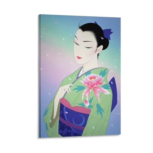  ߓcY̔l m  w |X^[ (50) EH[A[g  G xbh[ rO ǂ̊G08x12inch(20x30cm)