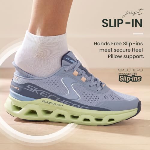 Skechers Women's Glide-Step Altus Hands Free Slip-Ins, Blue/Multi, 10 | Spring Summer Collection | Slip On Shoe - image 5