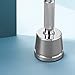 Rockwell Minimalist Premium Chromed Brass Safety Razor Stand | Elegant Design, Elegant Display Solution for Your Rockwell T, 6C, 2C, or 6S Safety Razor | Premium Stainless Steel Gunmetal (over Brass)