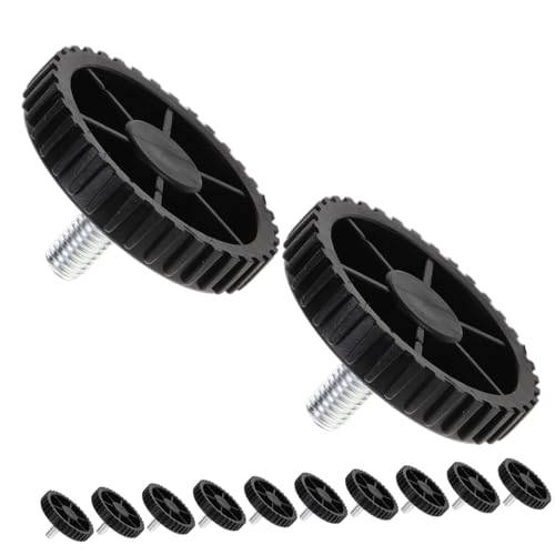 Image of balacoo 48pcs Non- Furniture Feet Pads Adjustable Plastic Levelers for Tables Chairs Cabinets Shock Absorbing Design Floor Protectors for Noise Reduction and Stability