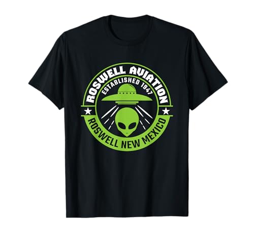 Roswell Aviation Established 1947 Alien T-Shirt