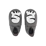 Chaussons bébé 2 ans zèbre gris   Bobux