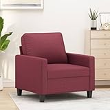 Photo Gallery ikayaa poltrona moderno in tessuto poltrona da soggiorno design scandinavo poltrona relax da lettura/riposo/lavoro-rosso vino-60 cm Photo Gallery ikayaa poltrona moderno in tessuto poltrona da soggiorno design scandinavo poltrona relax da lettura/riposo/lavoro-rosso vino-60 cm