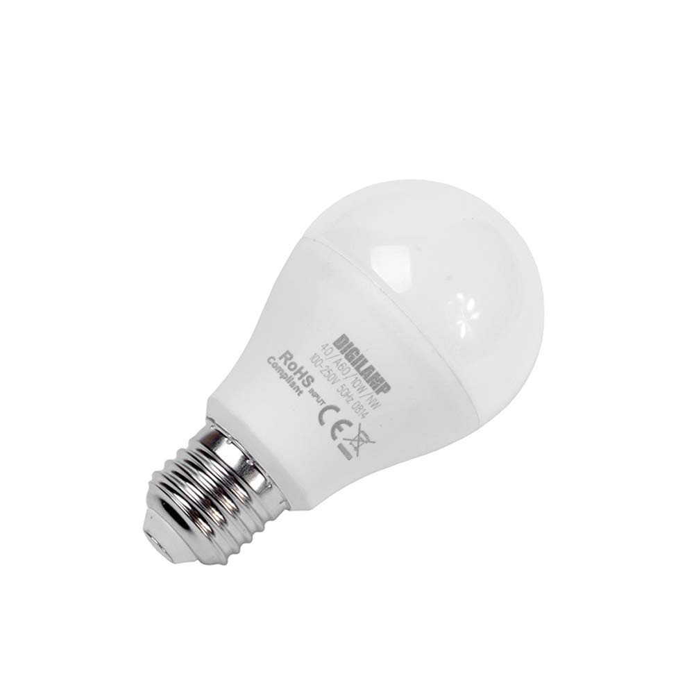 Lampadina Dimmerabile E27 10 W Luce Bianco Caldo (Giallo) (Set di 10) [classe energetica A +]
