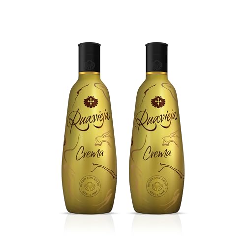 Ruavieja Crema de Orujo - 700 ml (Paquete de 2)