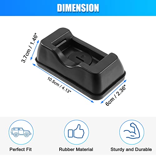 Image of X AUTOHAUX 2 Pcs Jack Point Pad Jacking Support Plug Lift Block Adapter for Mercedes-Benz C230 W203 W211 R171 C219 2039970186