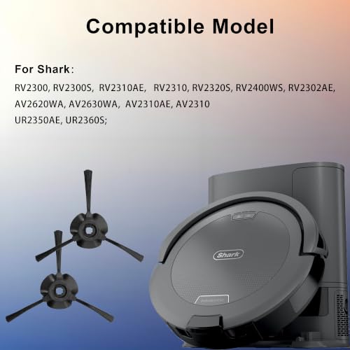 Image of Pymin 8 Pack Side Brushes for Shark Matrix Robot RV2310,RV2310AE,AV2310