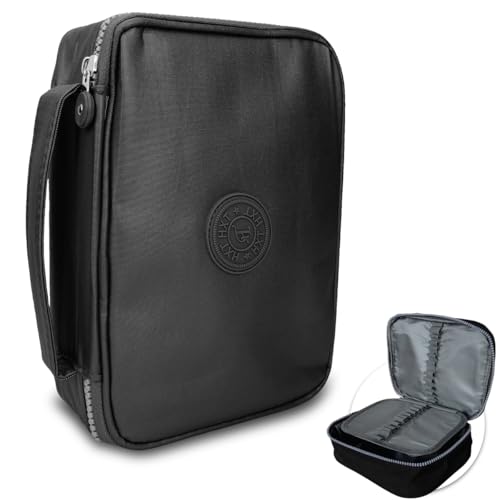 Genérico Bolsa Escolar Estojo Box Escolar Grande 100 Lápis Nylon Com 25 Elásticos (Metalizado - Preto)