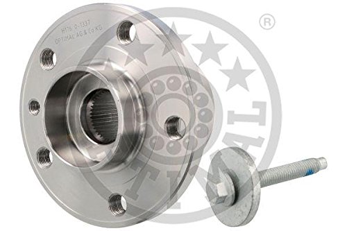 OPTIMAL Juego de cojinete de rueda 891305 Eje delantero Diámetro exterior: 136,3mm Compatible con VOLVO V70 III 135 V60 155, 157 XC60 156 S80 II 124 S60 II 134